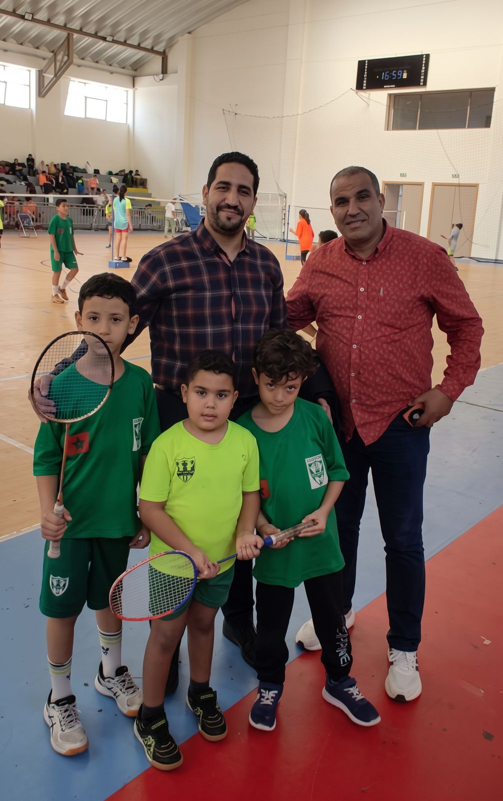 مع براعم البادمنتون